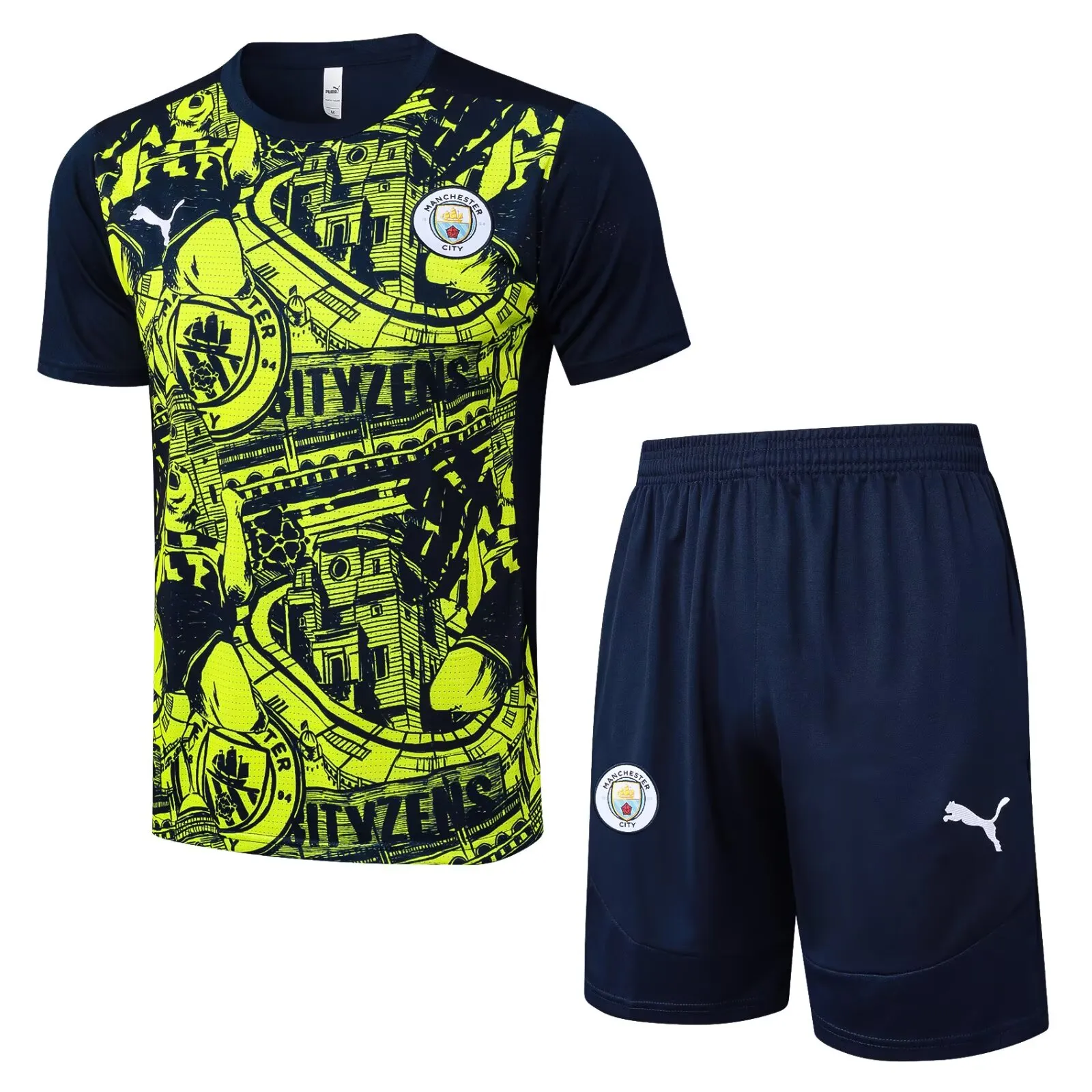 Manchester City 24/25 Short Sleeves Training suit  D1285