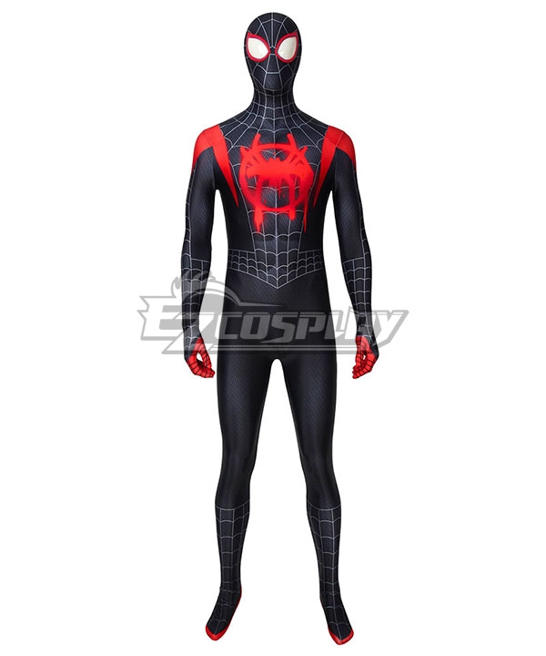Spider-Man: Into the Spider-Verse Miles Morales Zentai Jumpsuit Cosplay Costume