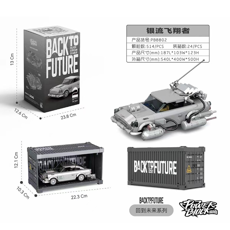 Power Build PB8802 - Silver Stream Soarer