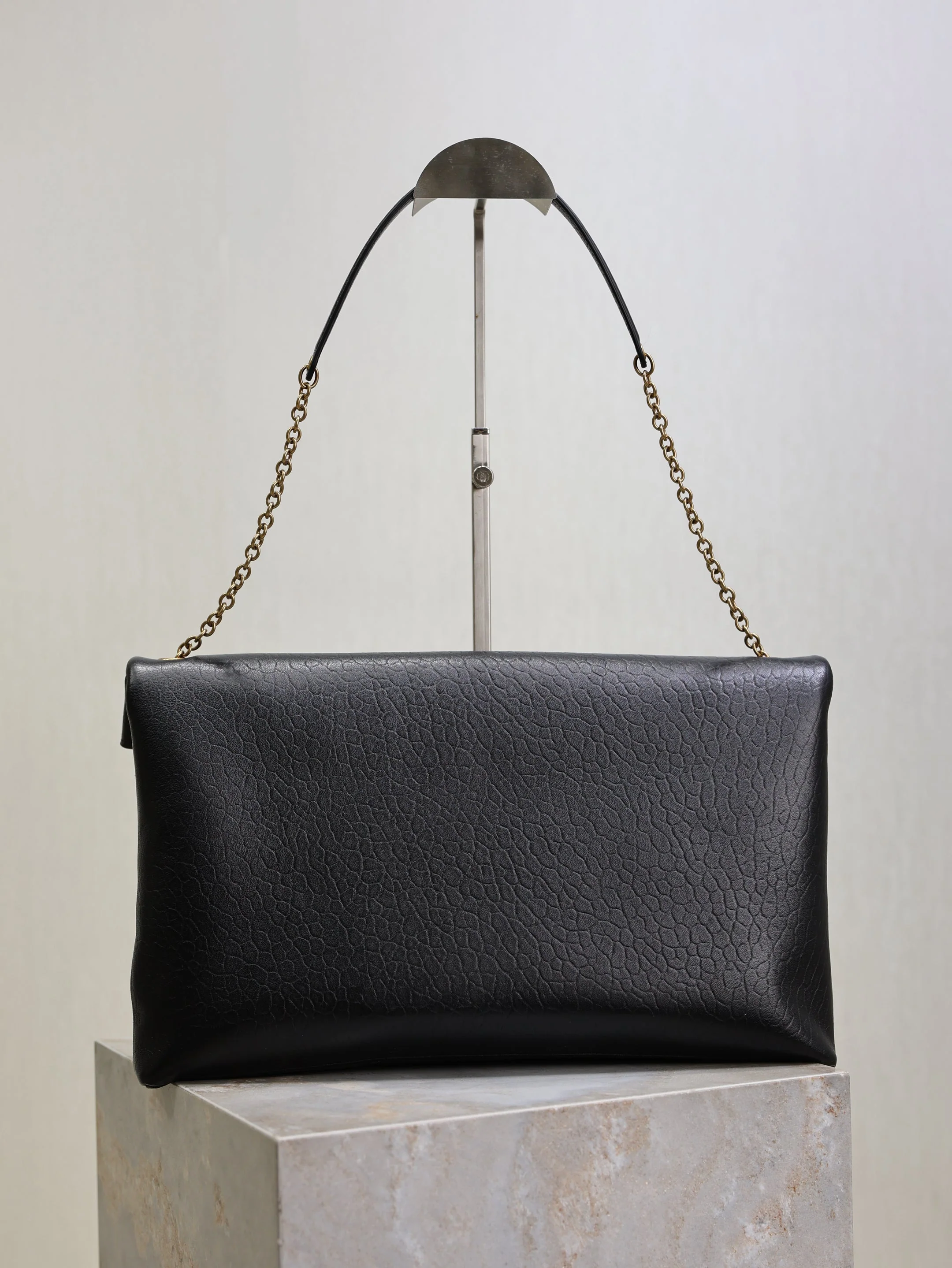 Prada Cassandre XXL Bag 35cm Black Lambskin GHW