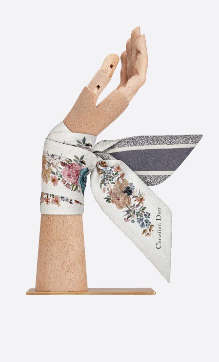 Dior Printed MITZAH Twilly