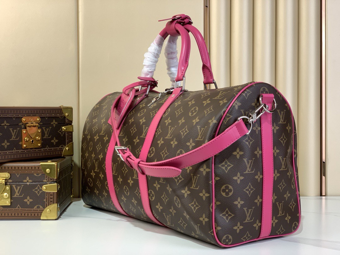 Louis Vuitton LV Keepall Bandouliere 50 Travel Bag