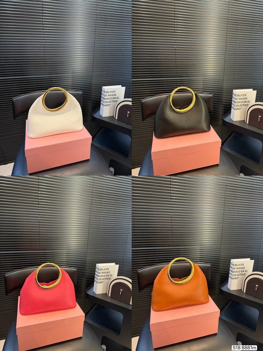 Jacquemus Rond Ring Handle Bag - KAIROO