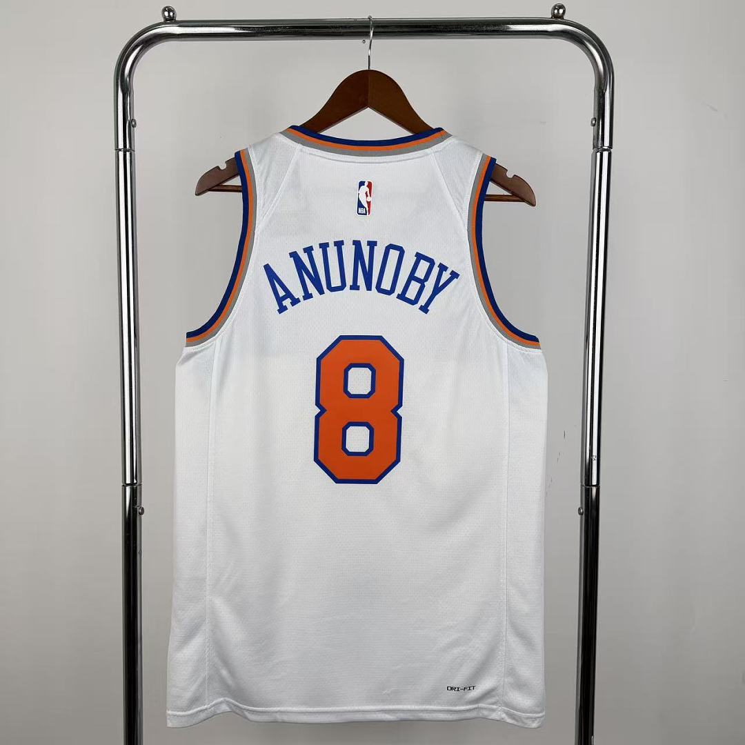 23 Season Knicks White No. 8 - musan
