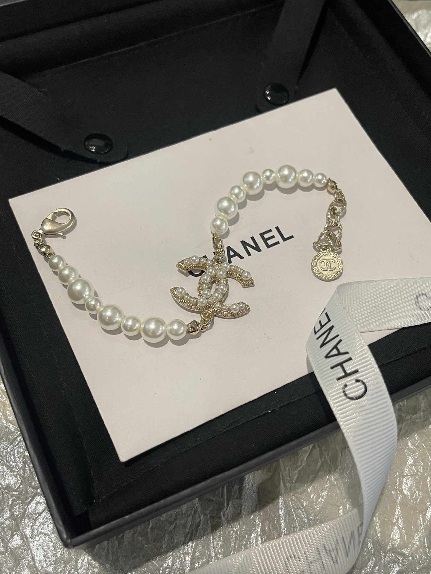 Chanel Pearl Bracelet
