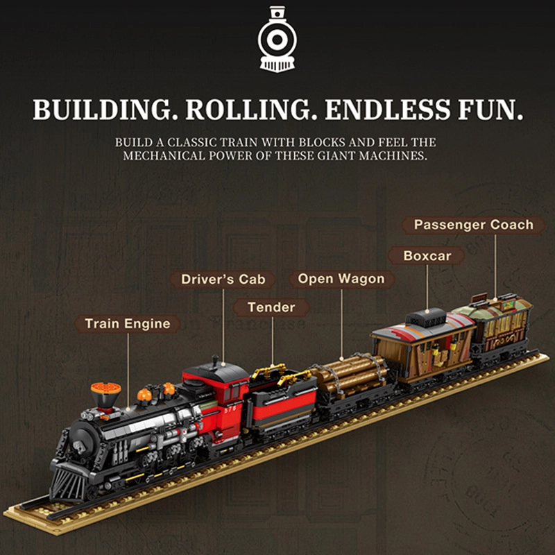 ReoBrix 66806 - Western Train
