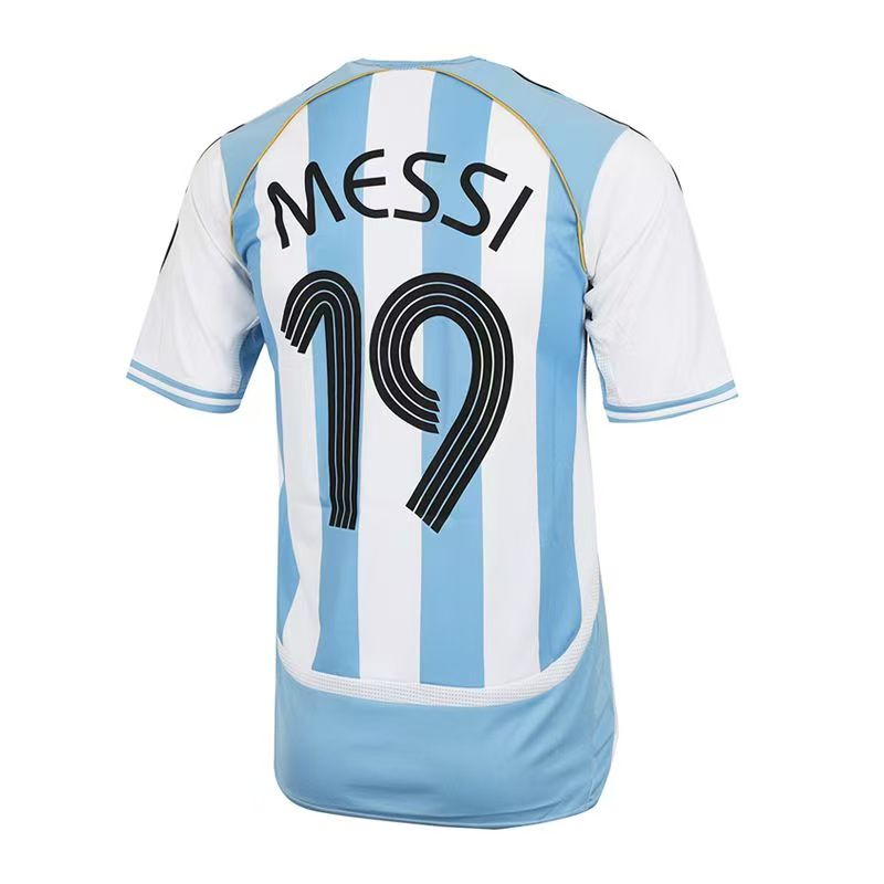 Argentina Home Retro Jersey 2005/06