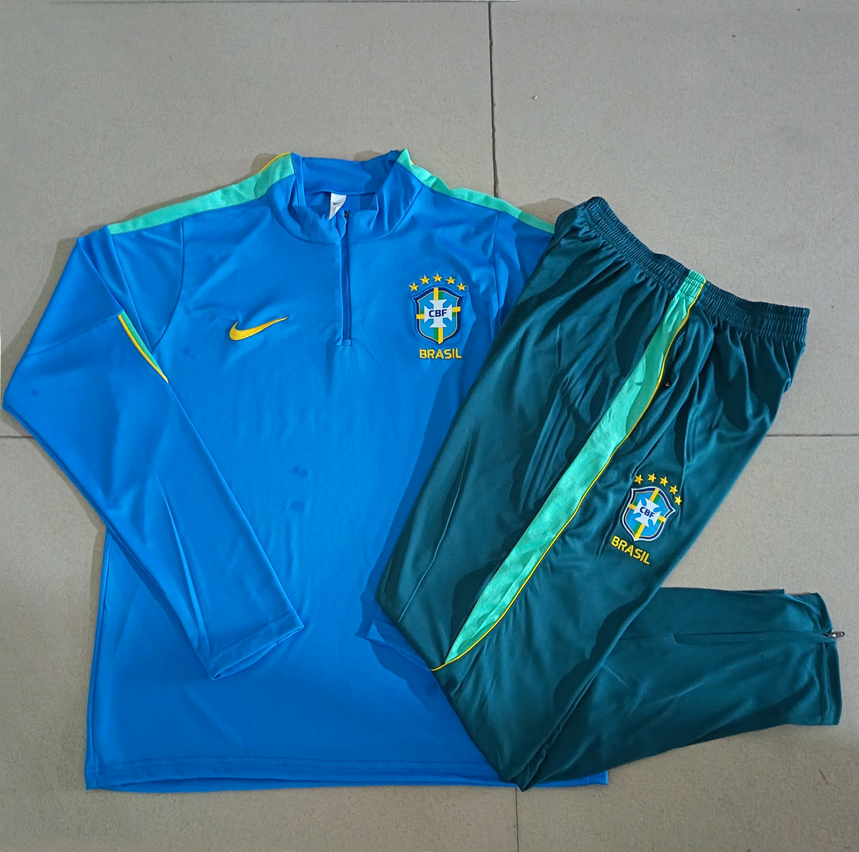 Brazil Kids Training Suit 26/27 | Soc Jersey - Premium Football Jersey