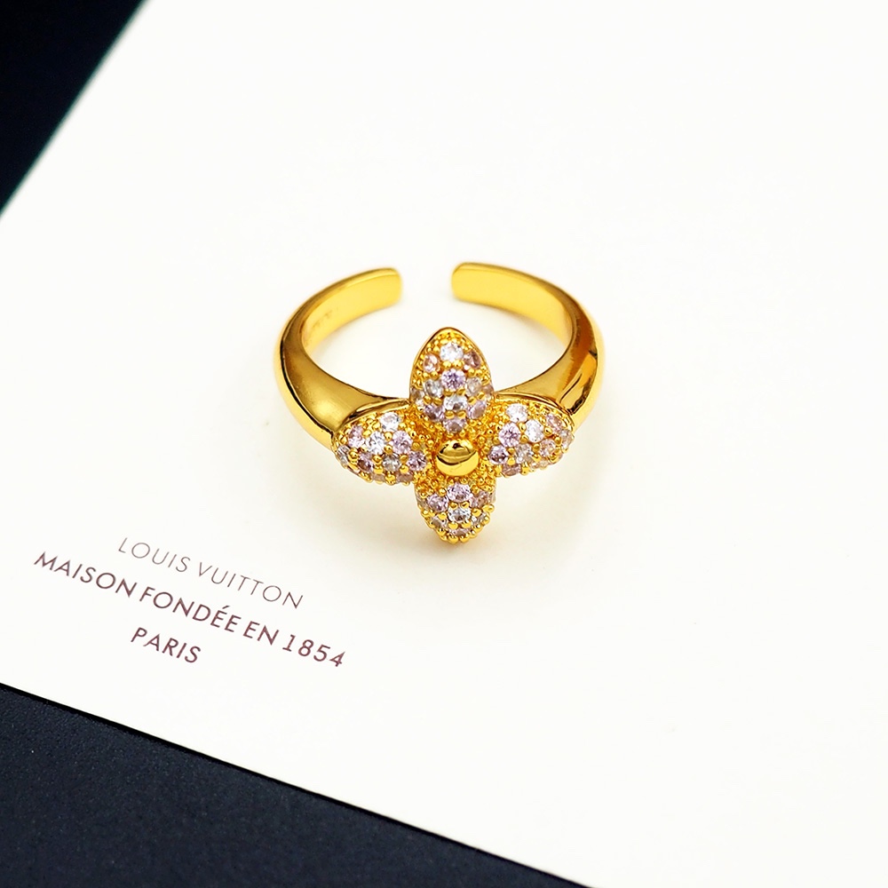 Women's LV Fashion Open Ring