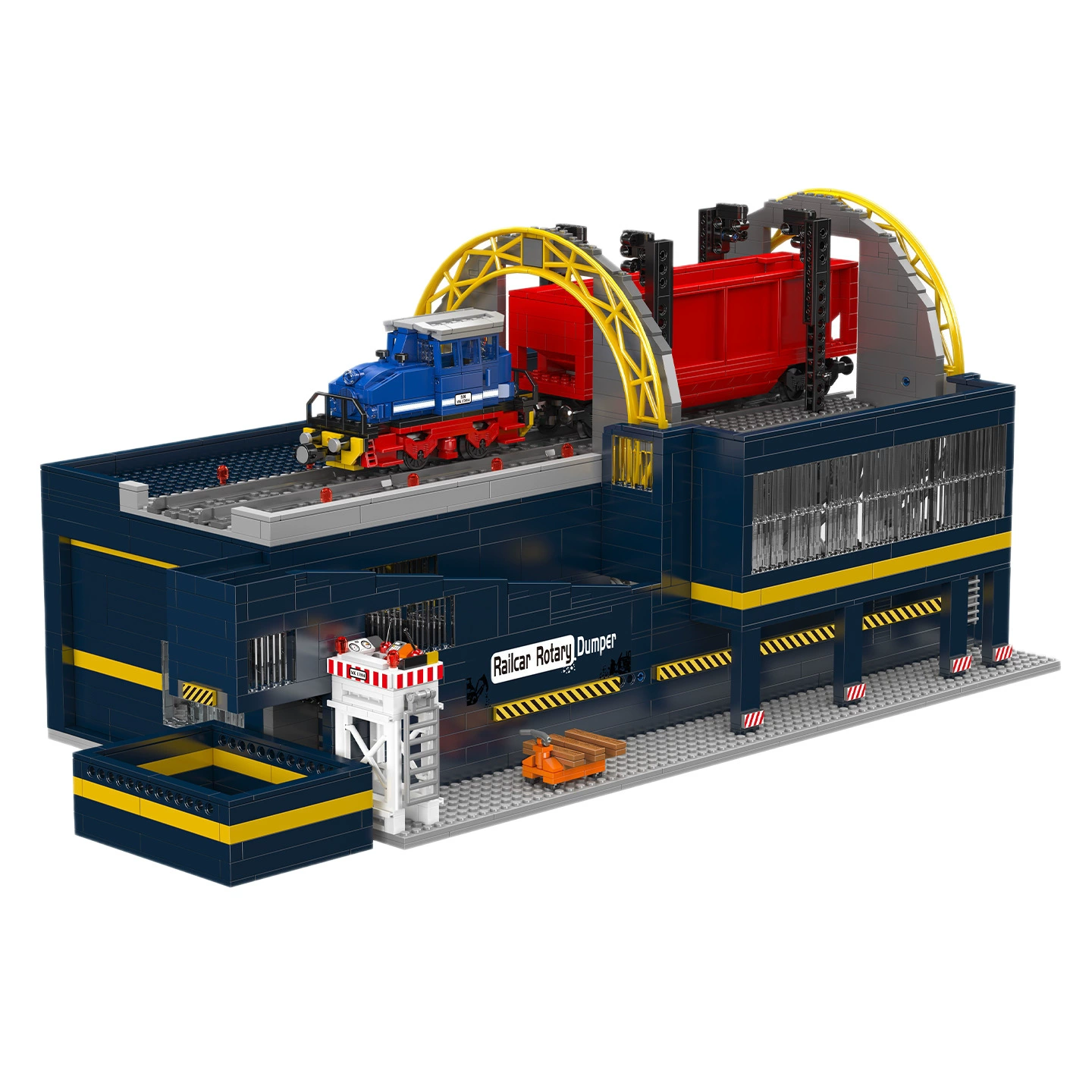 MOULD KING 17094 - Railcar Rotary Dumper