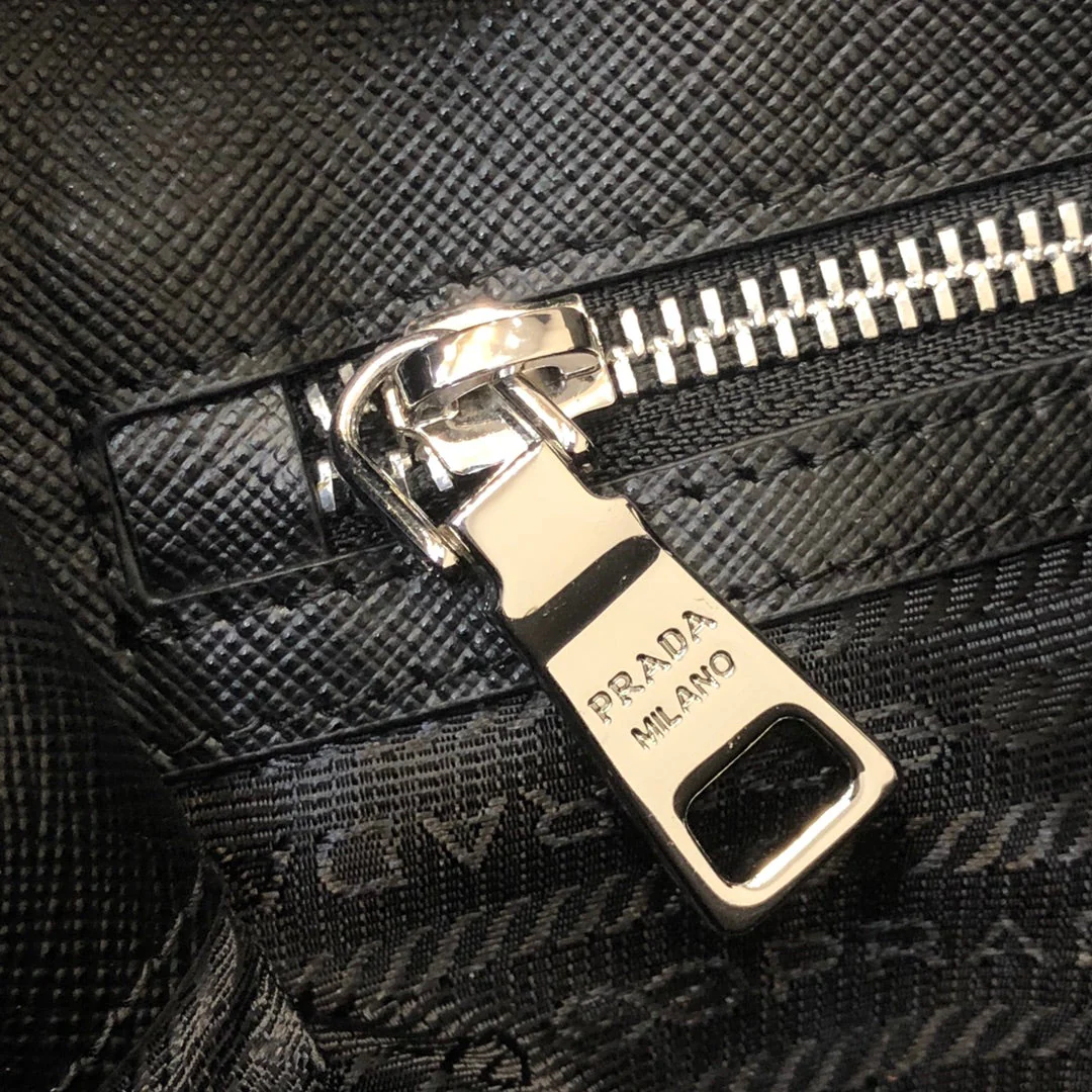 Prada MINI 23 BAG IN BLACK SAFFIANO LEATHER