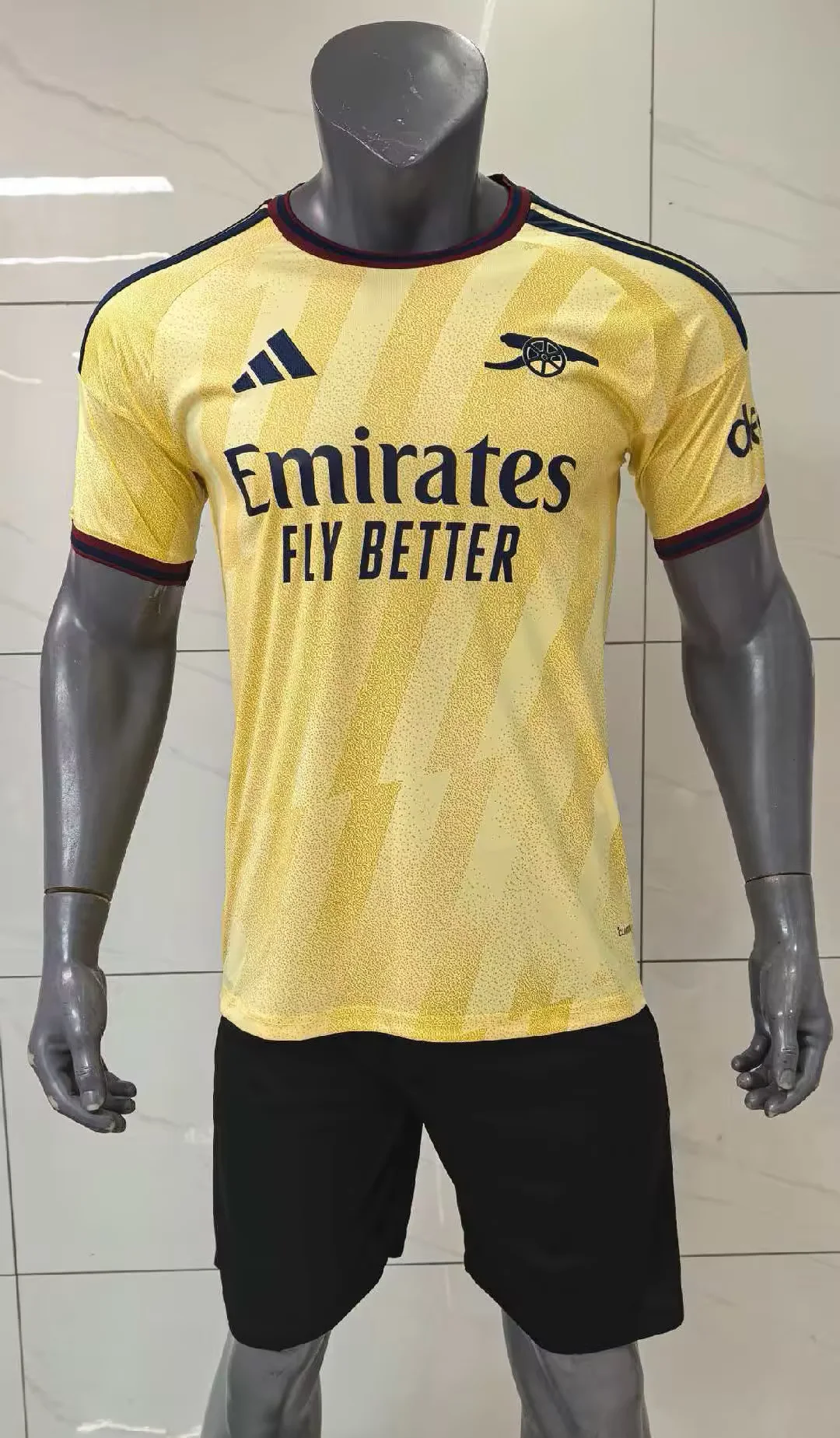 2026-27 Player Levver Arsenal third Away Yellow Football Shirt 1:1 Thai Quality