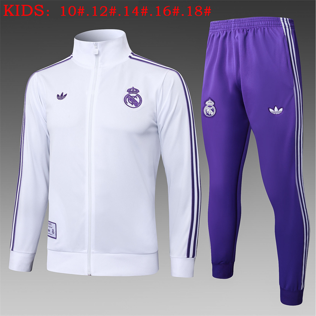 Real Madrid Kids Training Suit 25/26 | Soc Jersey - Premium Football Jersey