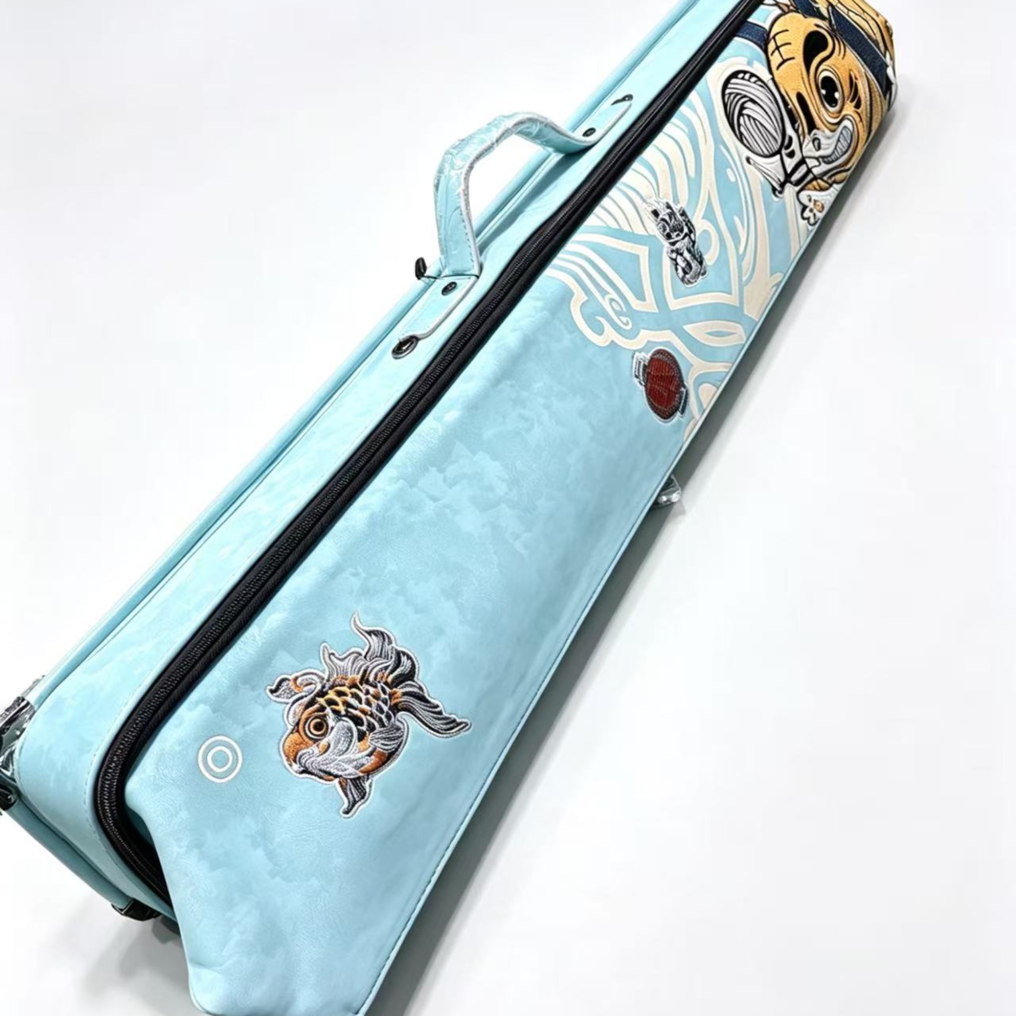 Large Capacity Waterproof Pool Cue Bag for Multiple Billiard Cues