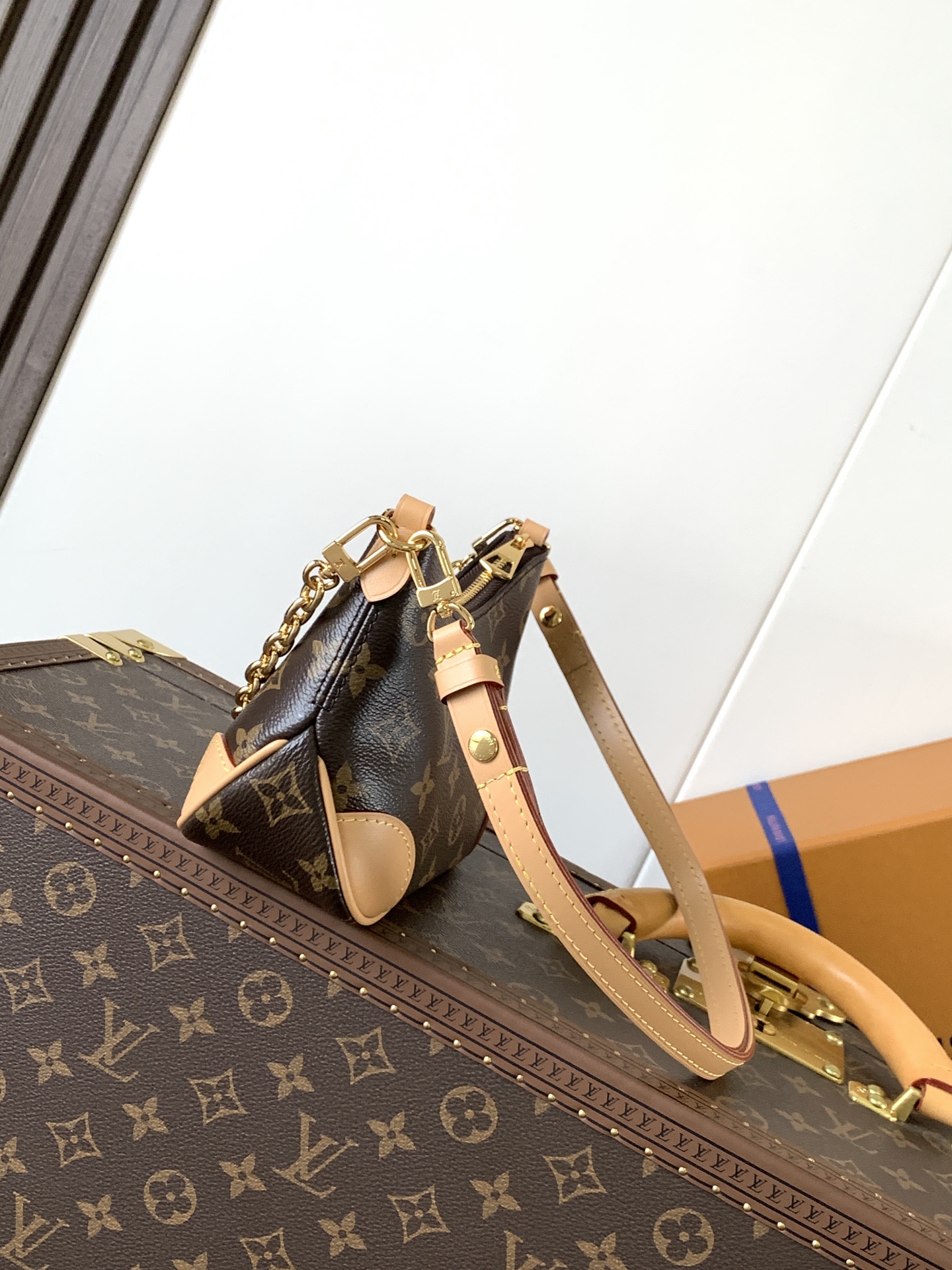 M25519 LV Nano Boulogne Bag in Monogram Canvas