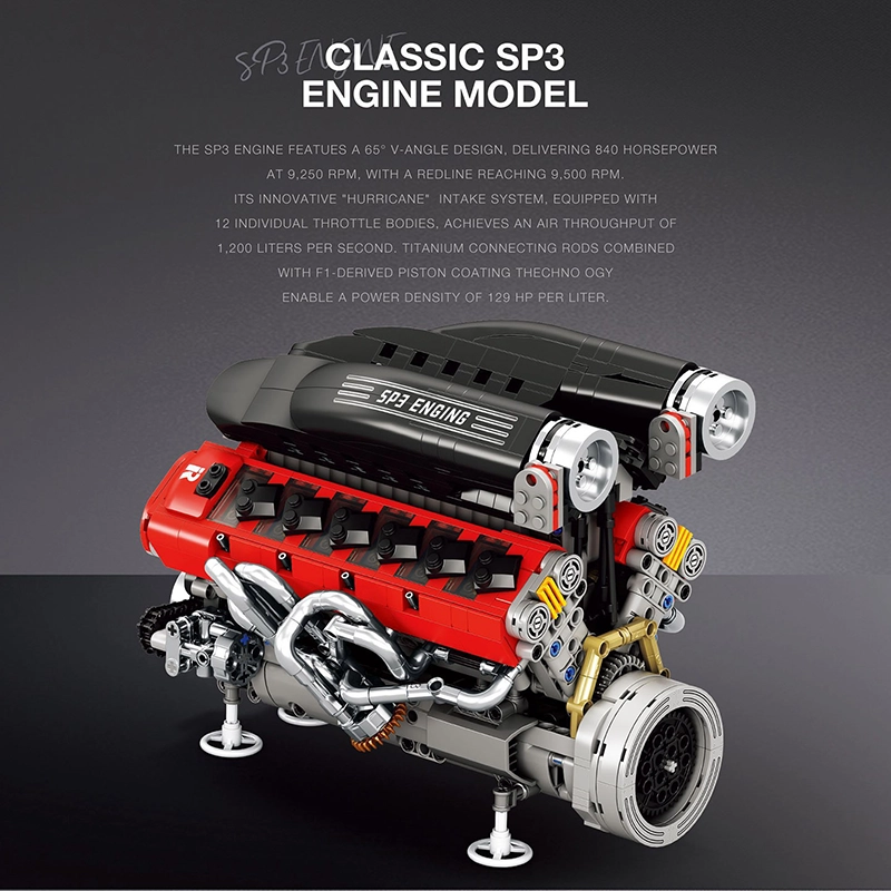 ReoBrix 33016 - Ferrari SP3 Engine