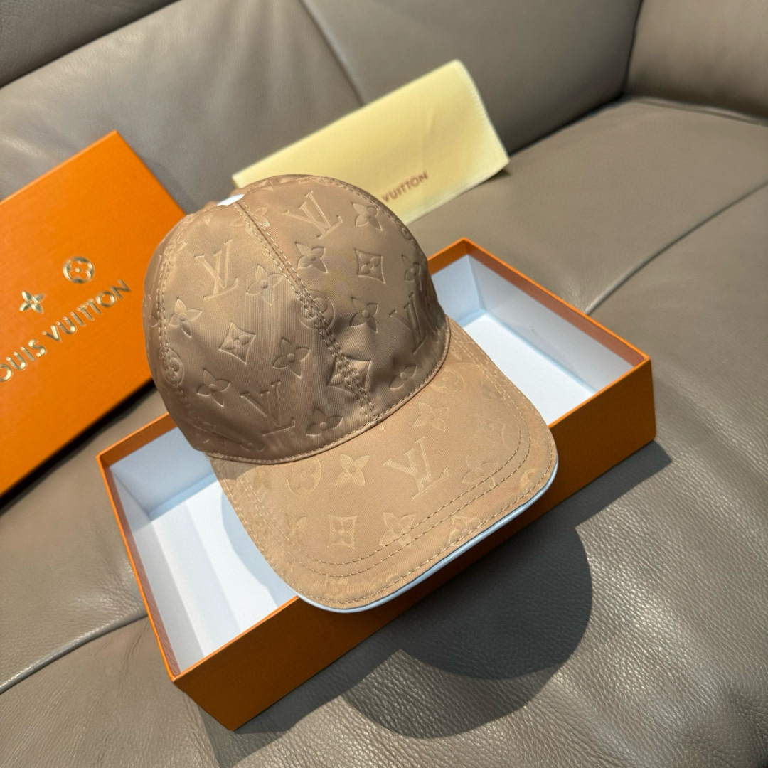 Louis Vuitton  Embossed Nylon Baseball Cap Hat - KAIROO