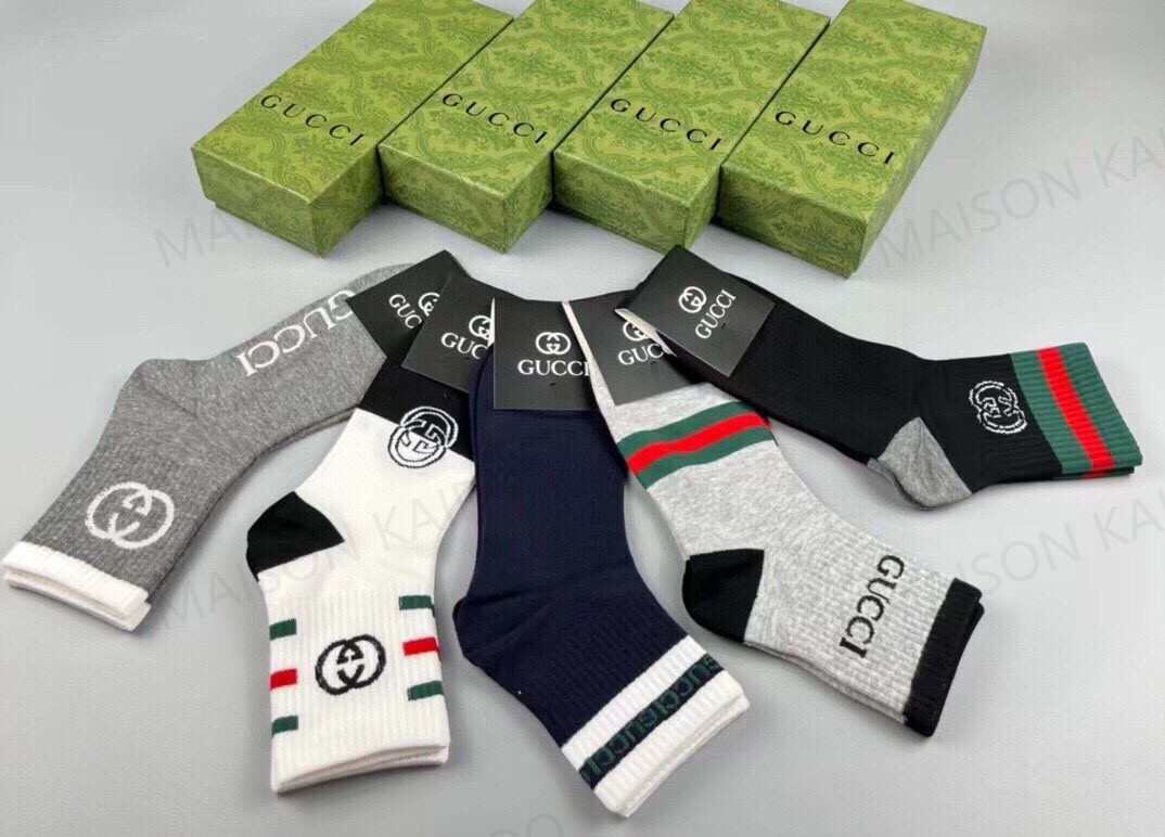 Gucci Socks 5-Pack - KAIROO