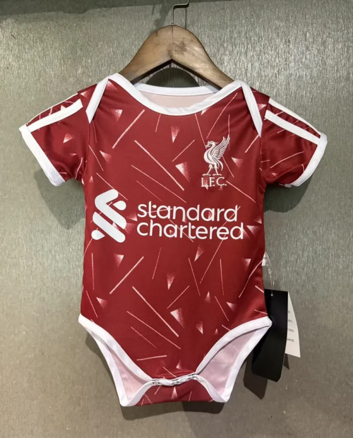 Liverpool Home Baby Jersey 26/27 | Soc Jersey - Premium Football Jersey