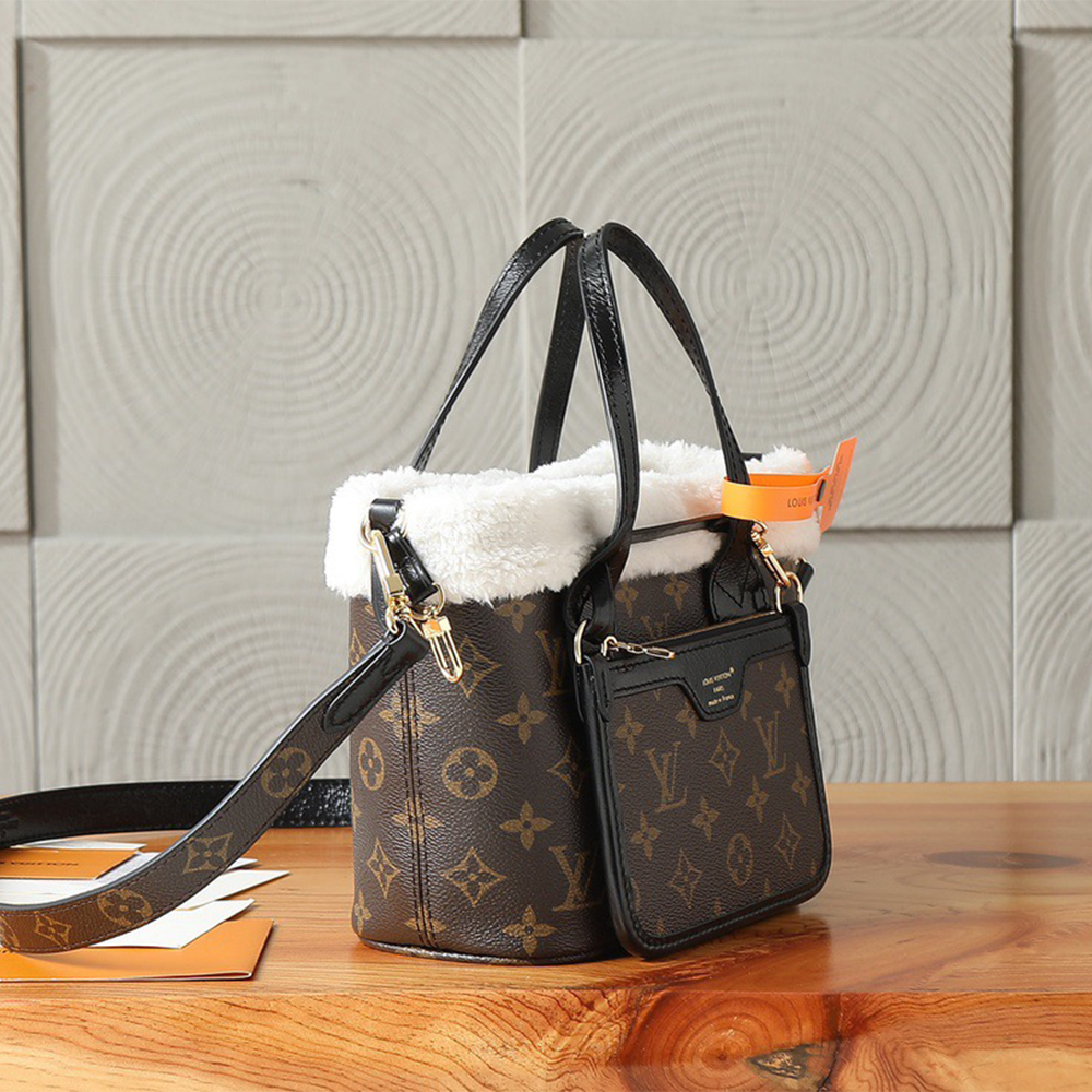 Louis Vuitton LV Neverfull Bandoulière Inside Out BB(10A Mirror Version)