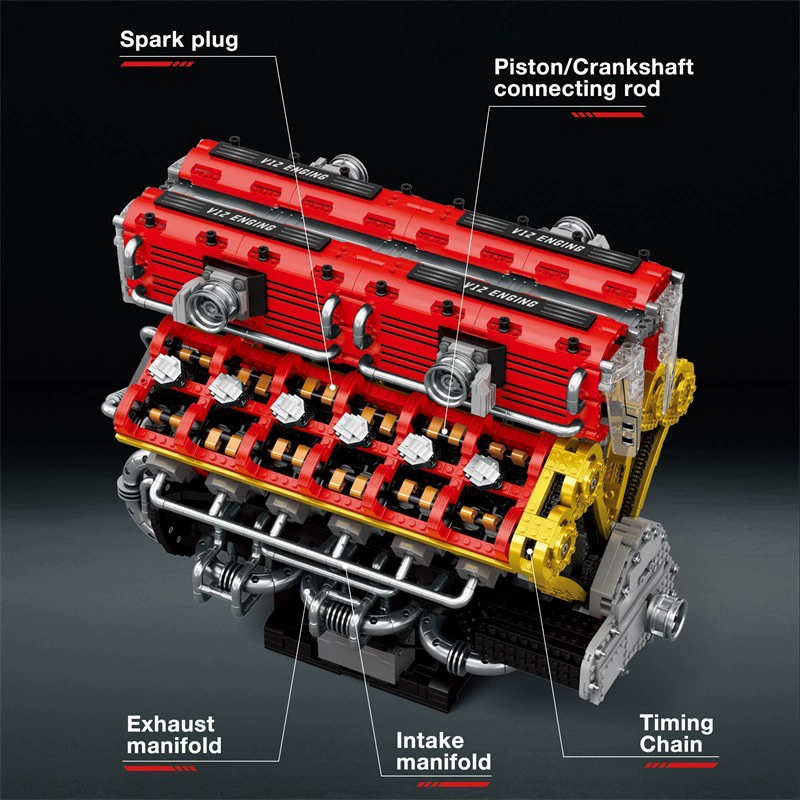 ReoBrix 33017 - V12 Engine