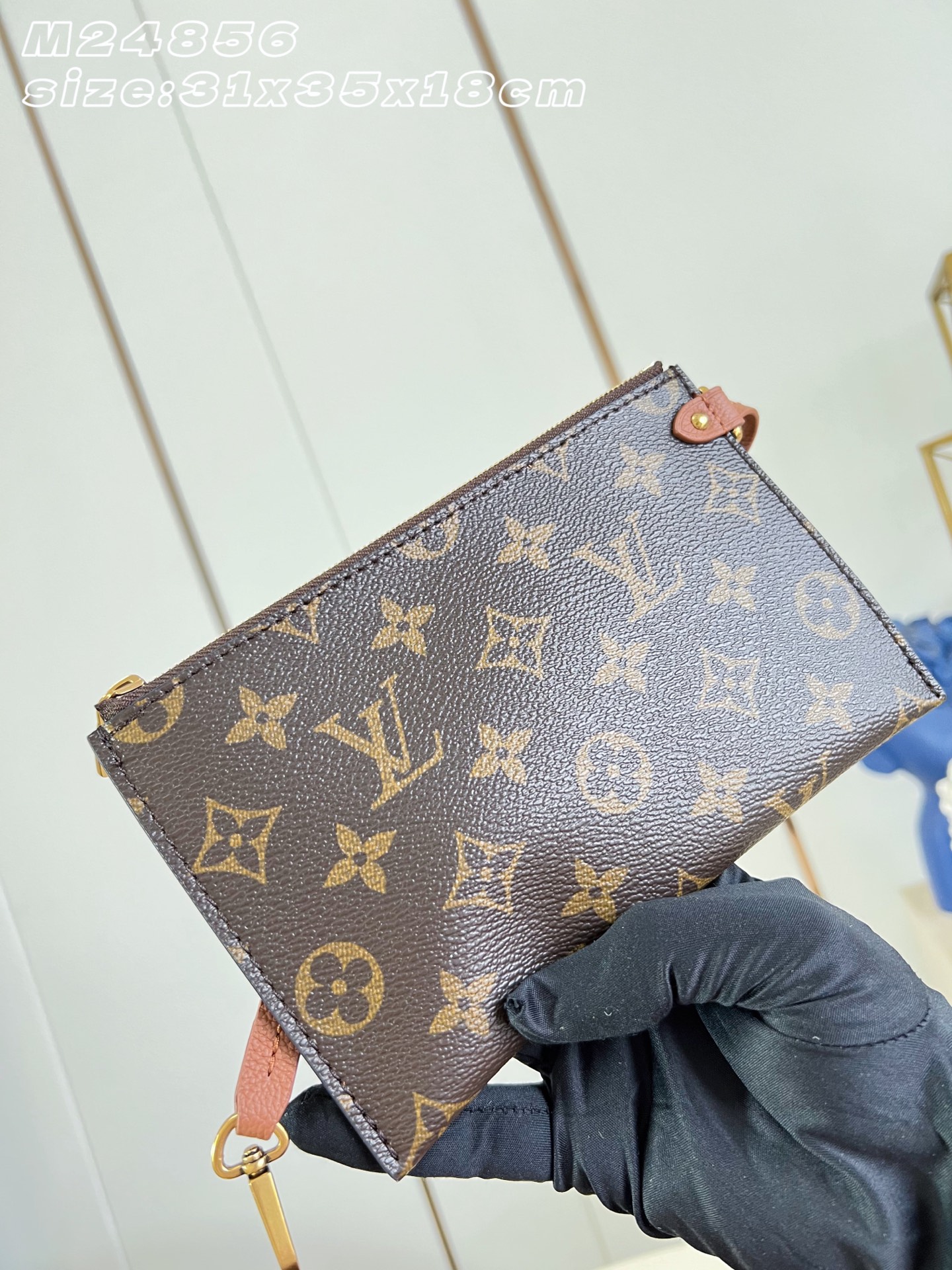 Louis Vuitton Dark Brown Flight Mode Medium Handbag