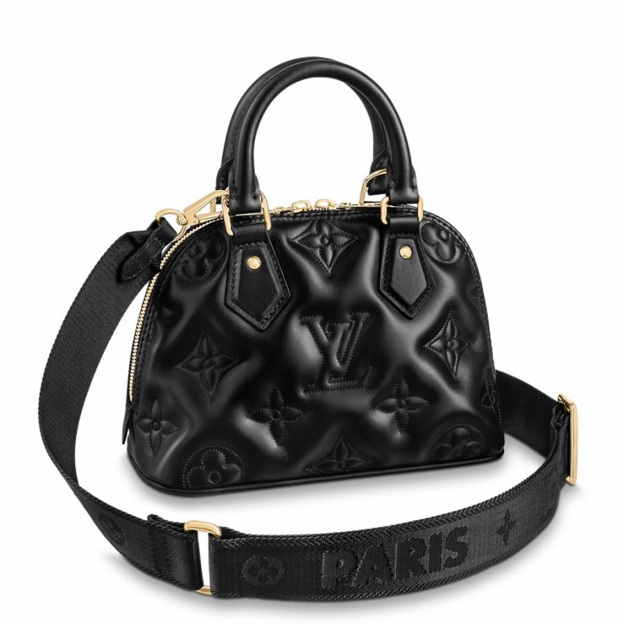 Louis Vuitton LV Alma BB PM Shoulder Bag Monogram Damier Ebene