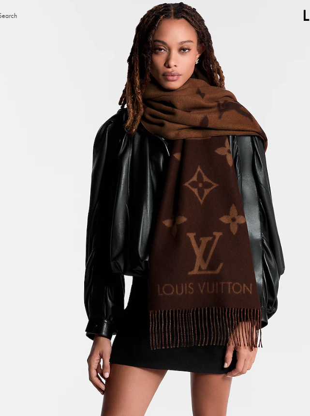 Louis Vuitton LV Reykjavik Monogram Scarf