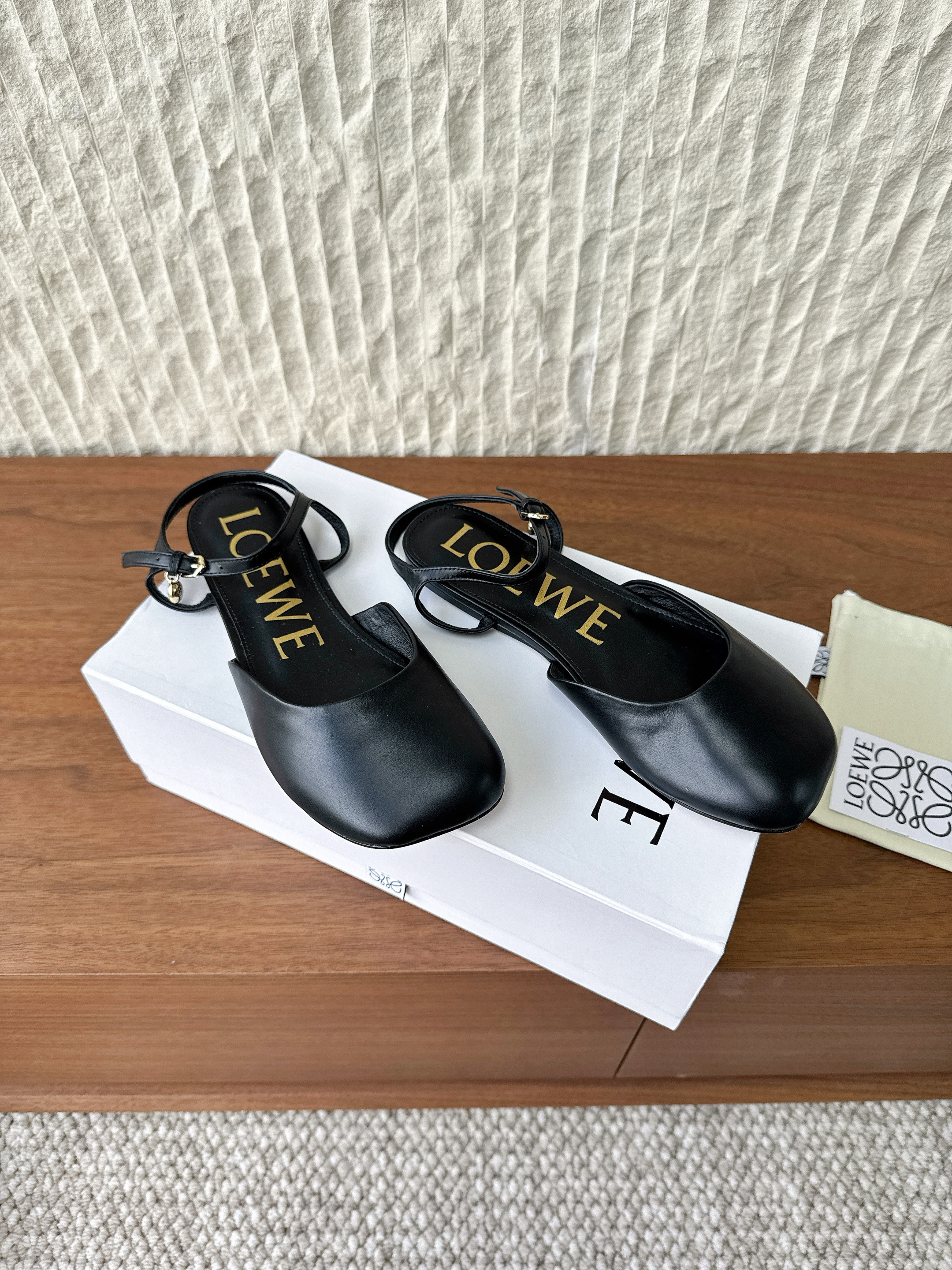 Loewe Toy Flat Ballet Flat in Nappa leather