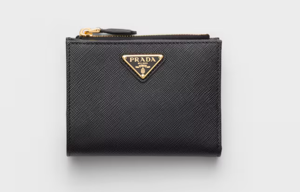 Prada Saffiano Small Wallet-Black