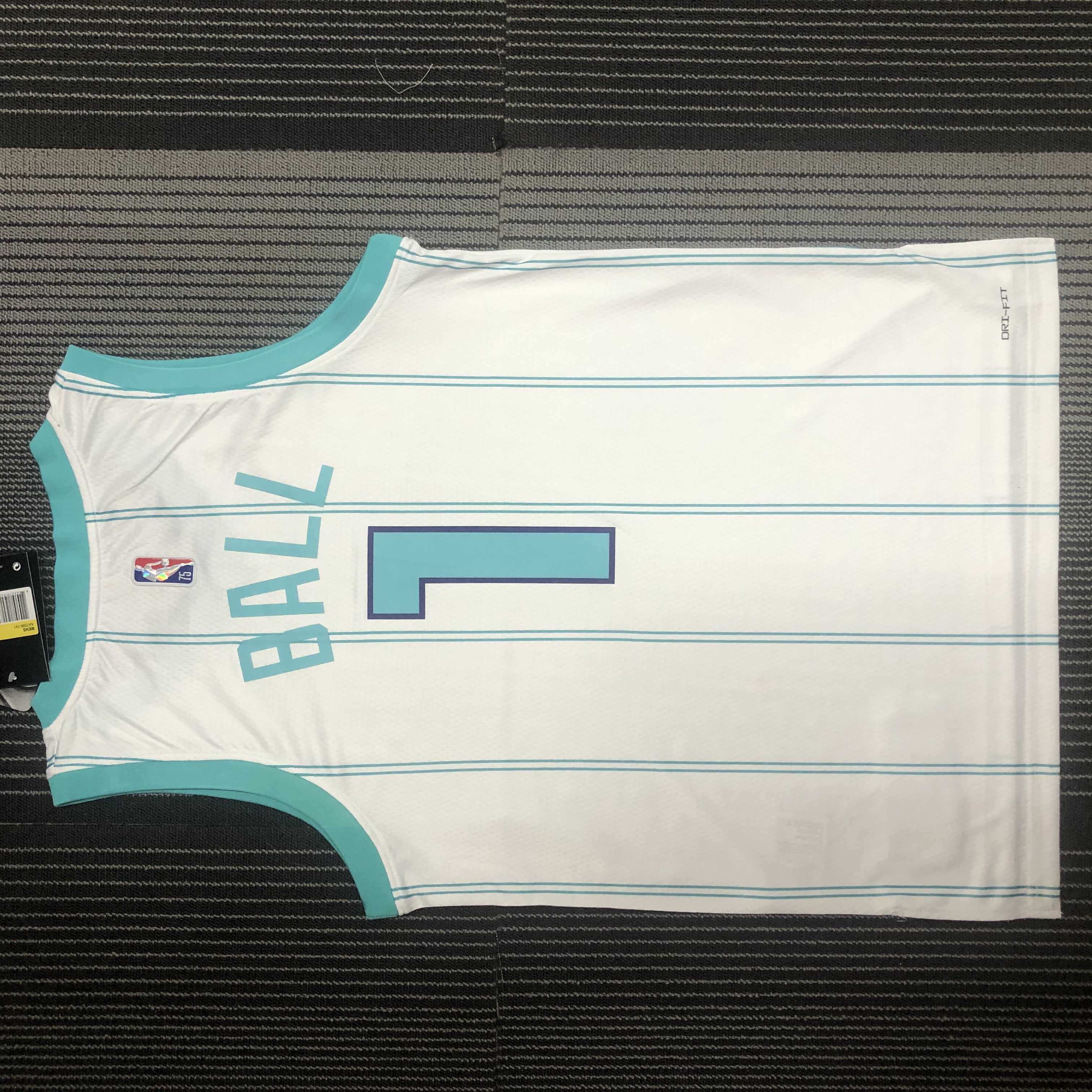 75th Anniversary Hornets White No.1 Ball