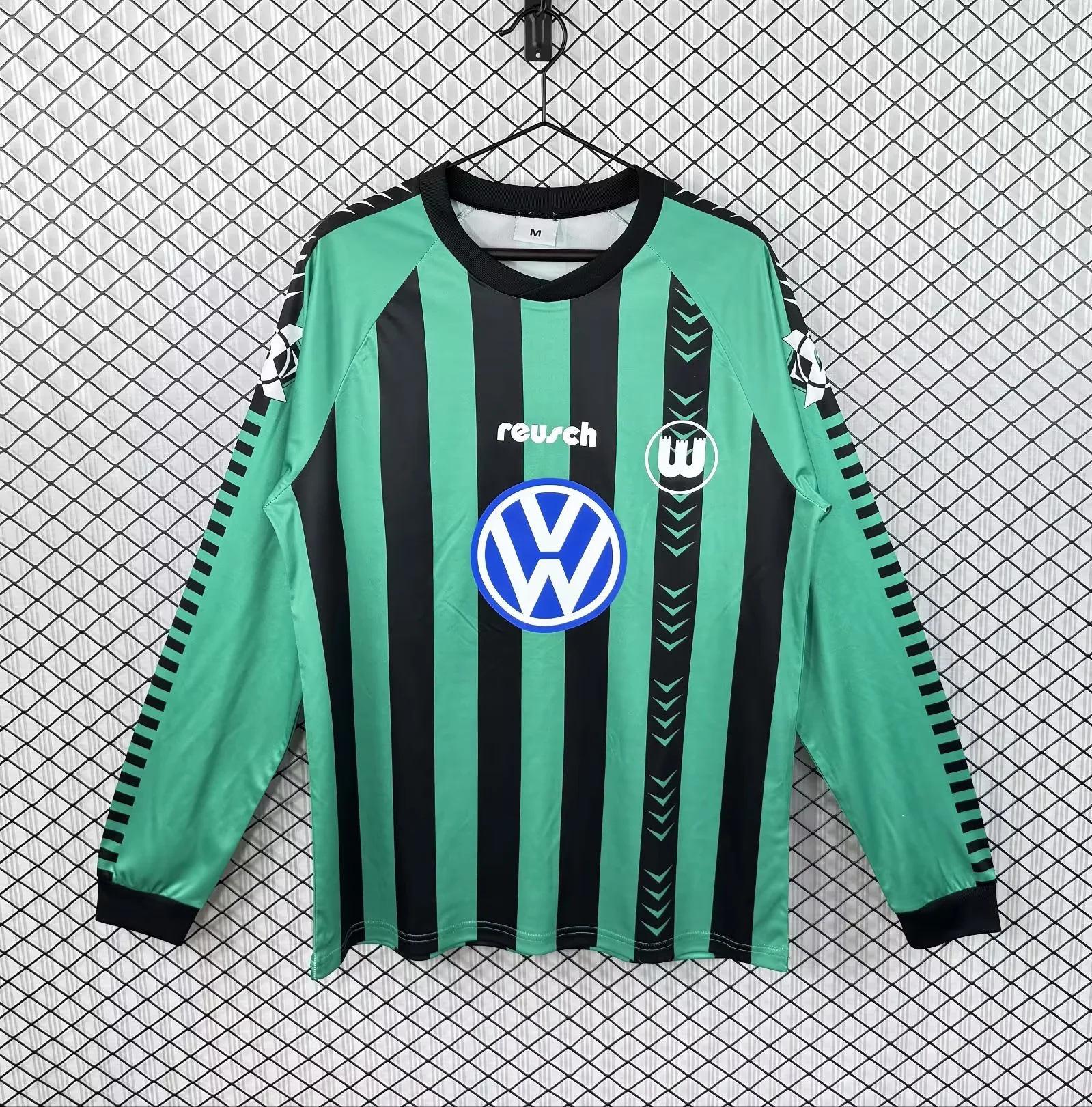 Retro 1994/95 Wolfsburg Away Jersey Long Sleeves S-XXL