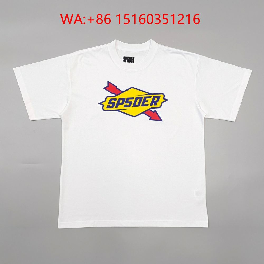 1:1 SP5DER WORLDWIDE T-shirt 01 Collection for men, Streetwear tee