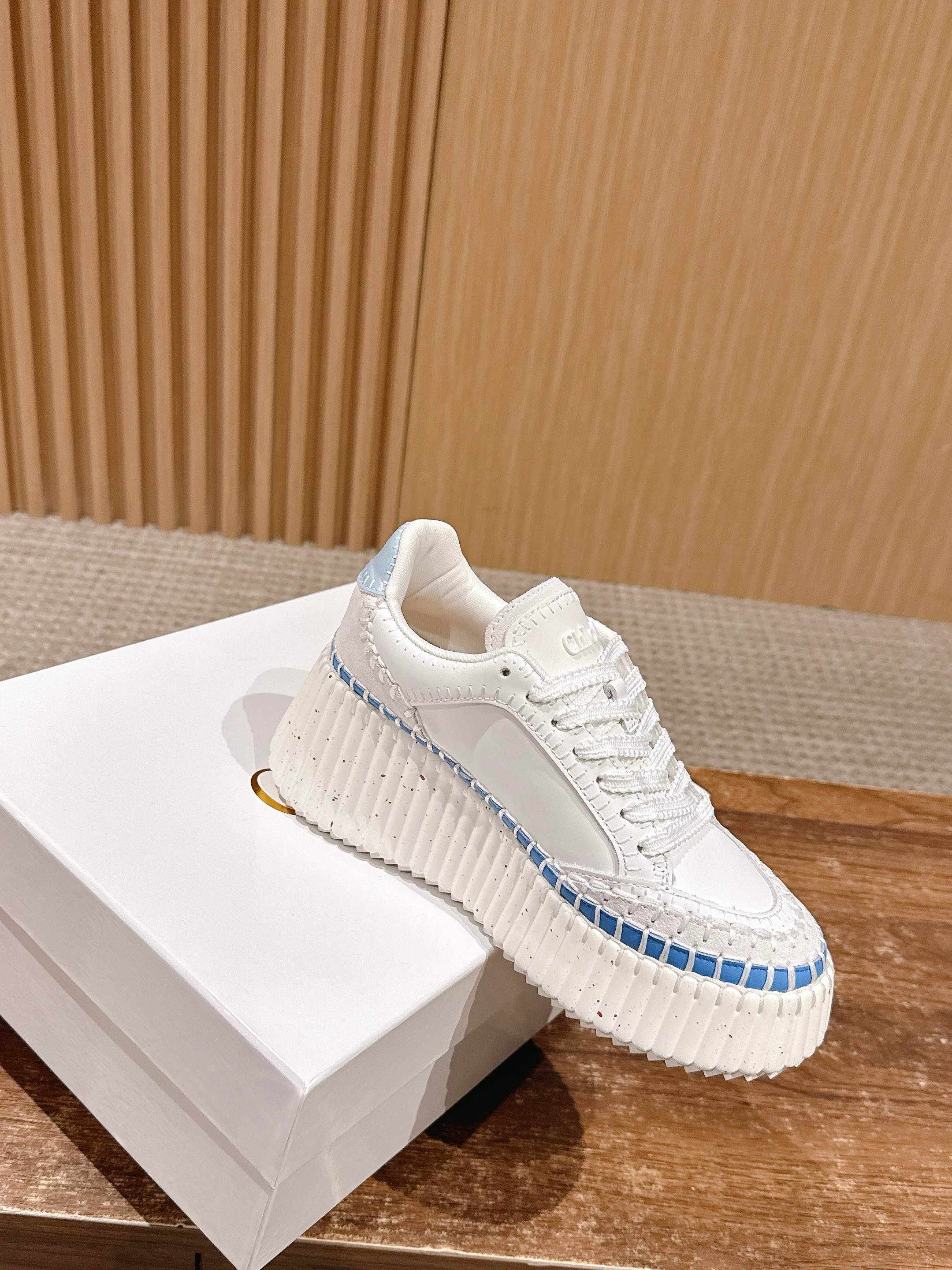 Chloe Nama Wedge Sneaker