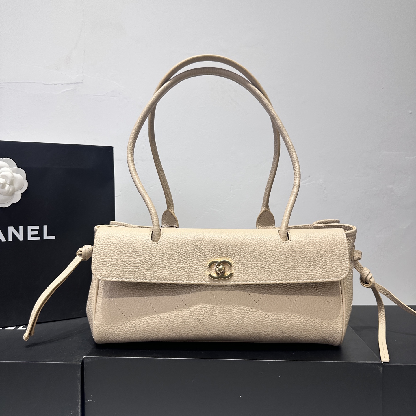 Chanel Spring Summer 2026 Small Flap Bag in Beige