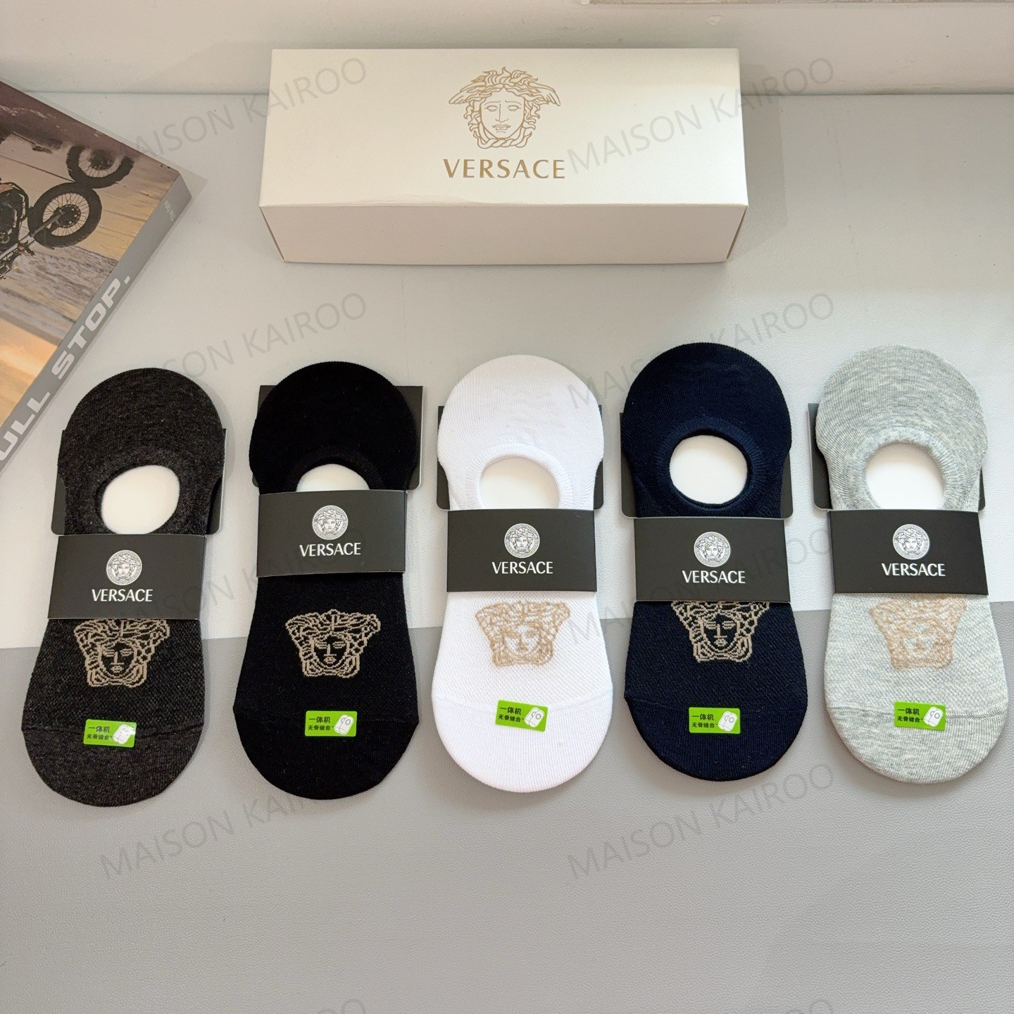 Versace Socks 5-Pack - KAIROO