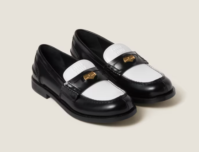 Miu Miu Leather Loafer