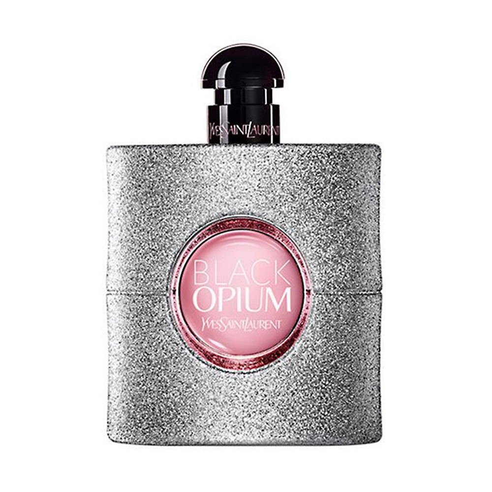 YSL Black Opium Glitter Perfume 90ml / 3.04 oz – Luxury Coffee Vanilla Women's Fragrance Long Lasting Designer Scent