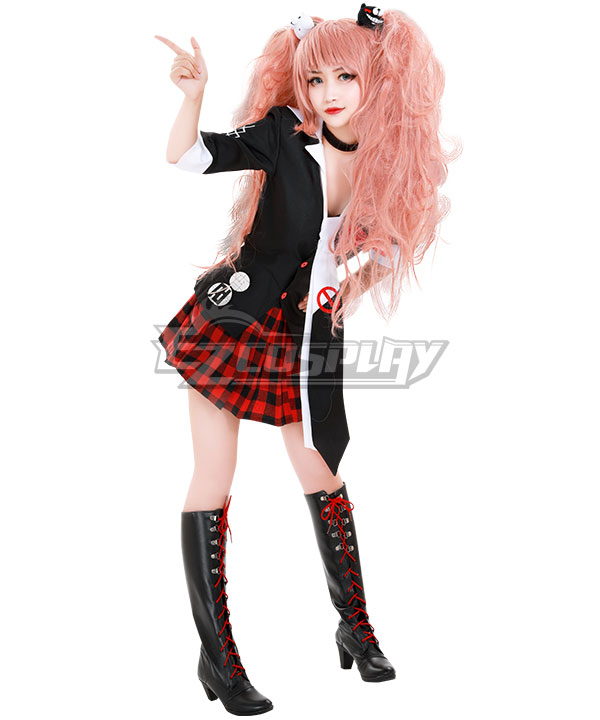 Danganronpa Dangan Ronpa : Trigger Happy Havoc Junko Enoshima Cosplay Costume