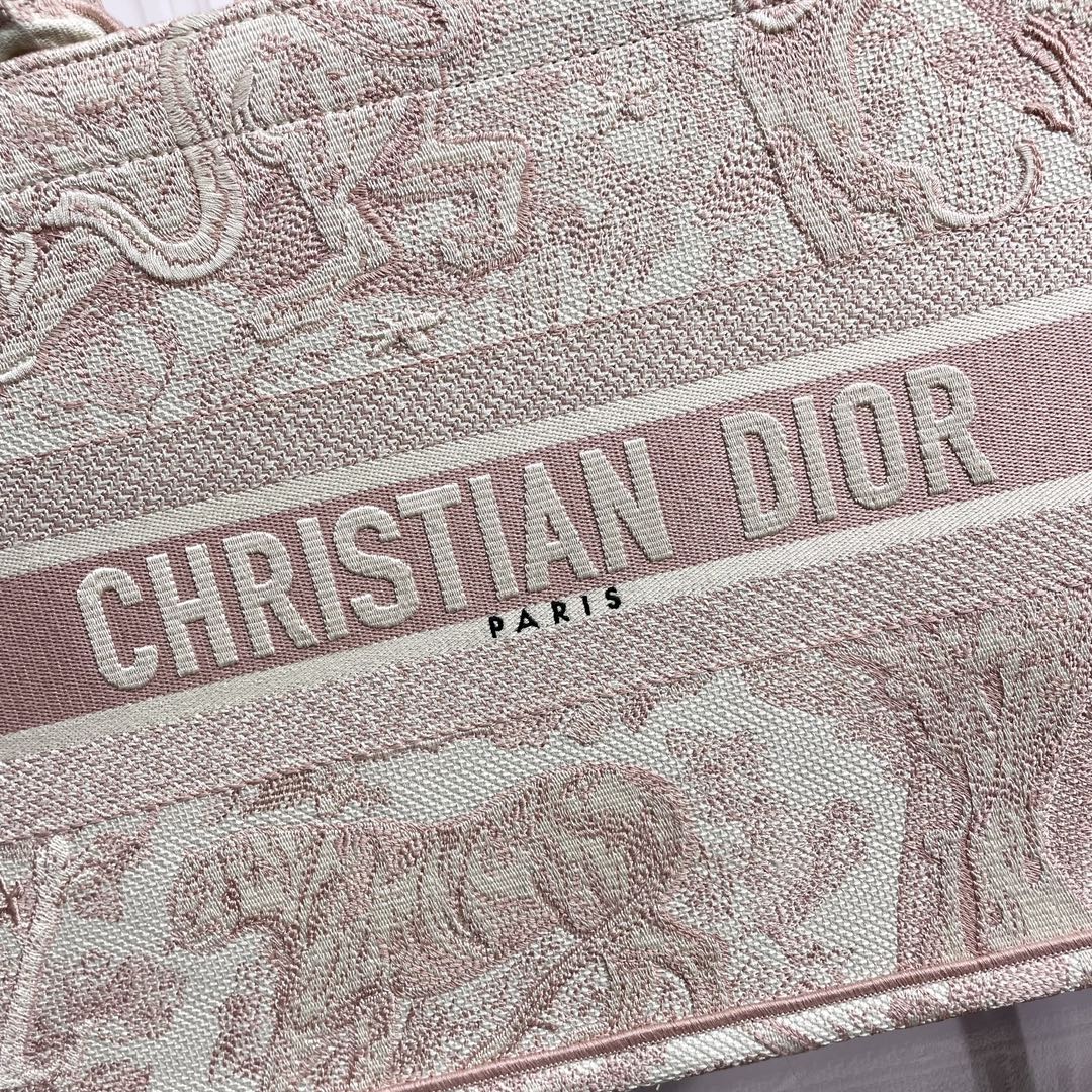 Dior Medium Embroidered Book Tote