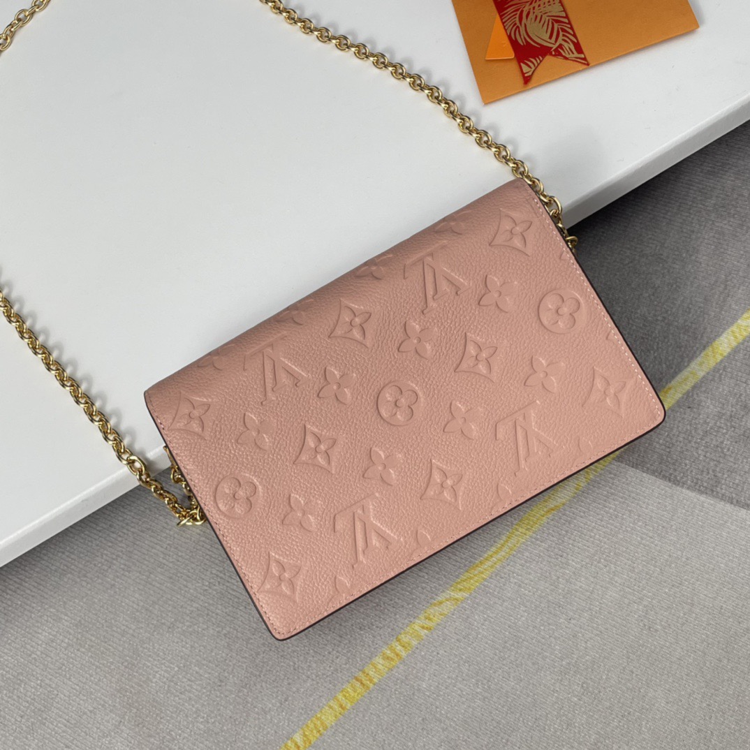 Louis Vuitton lv new printed chain crossbody bag