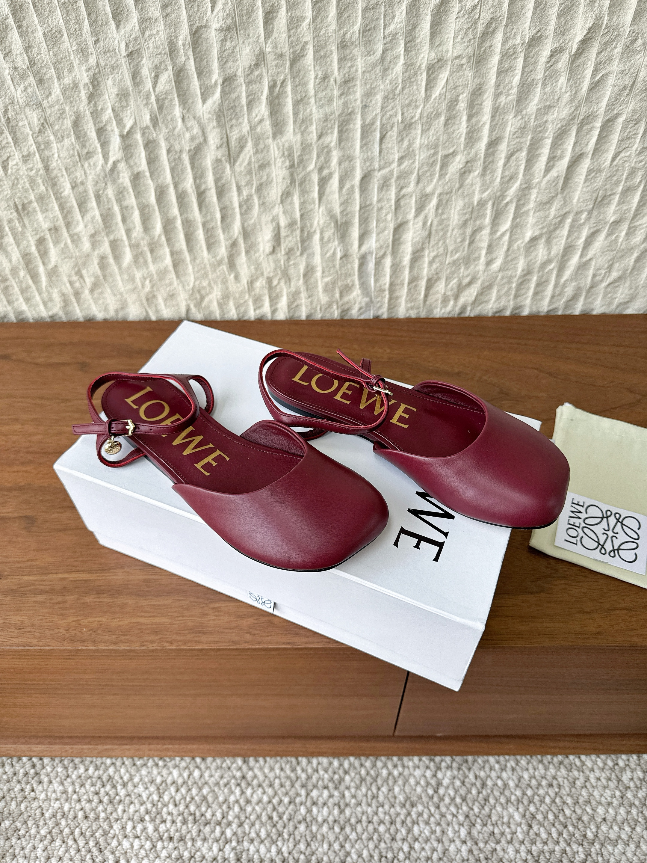 Loewe Toy Flat Ballet Flat in Nappa leather