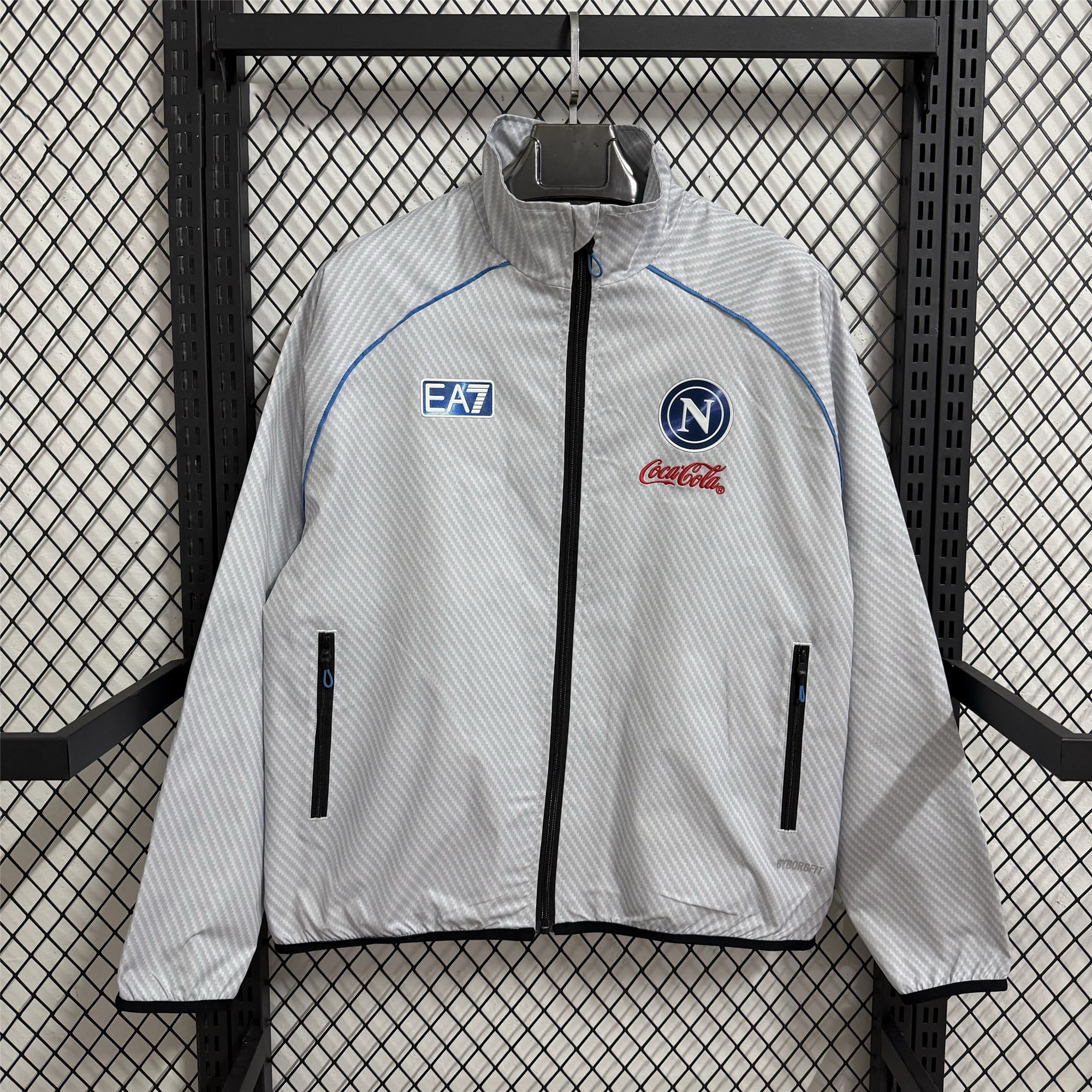 Napoli Training Windbreaker 2025 | Soc Jersey - Premium Football Jersey