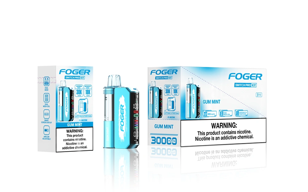Foger Switch Pro 30000 Puffs Kit - Gum Mint - Vaba Vape-Shop