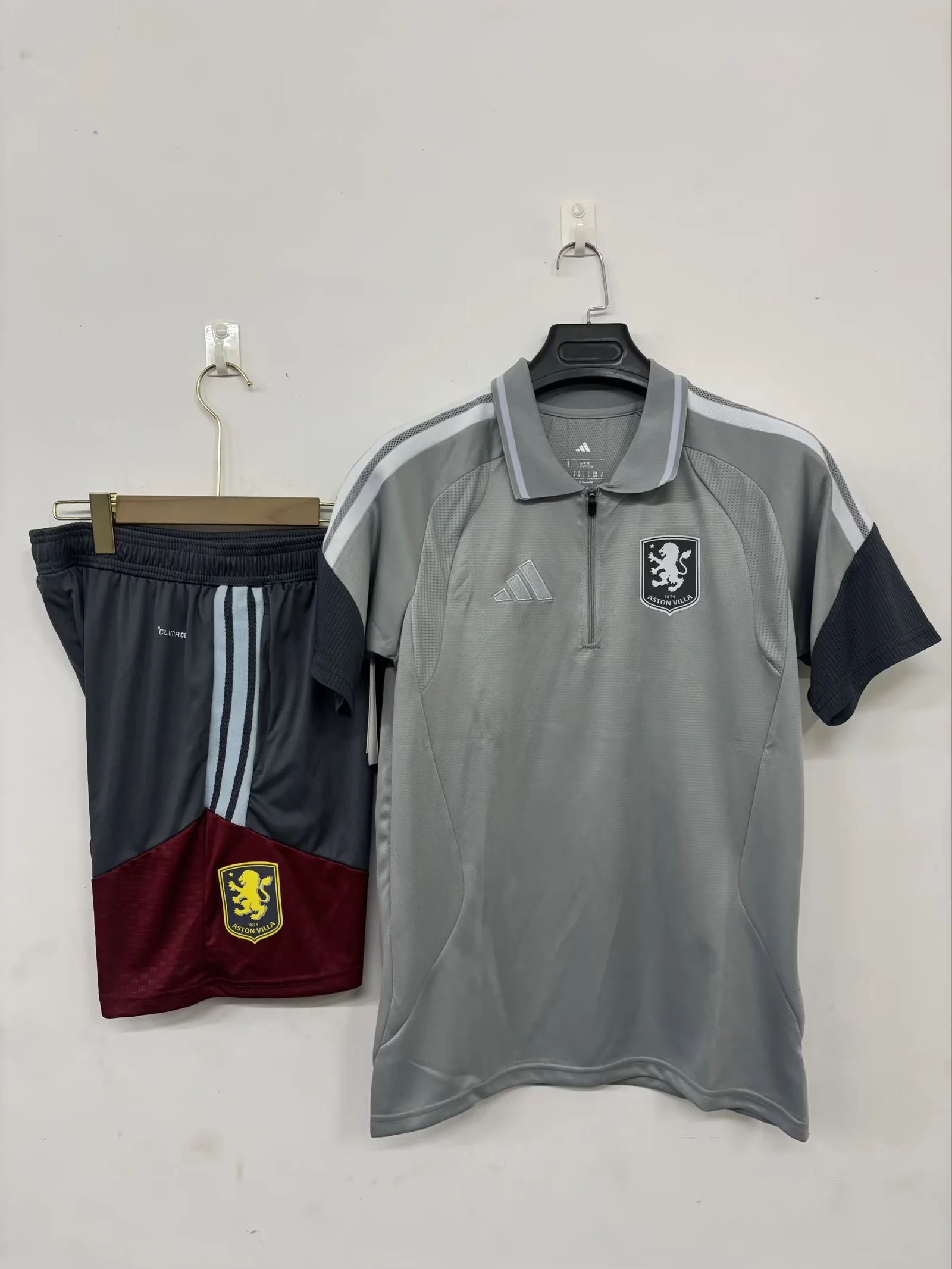 2026-27 Aston villa FC. Training Edition Grey Fans Football Shirt 1:1 Thai Quality