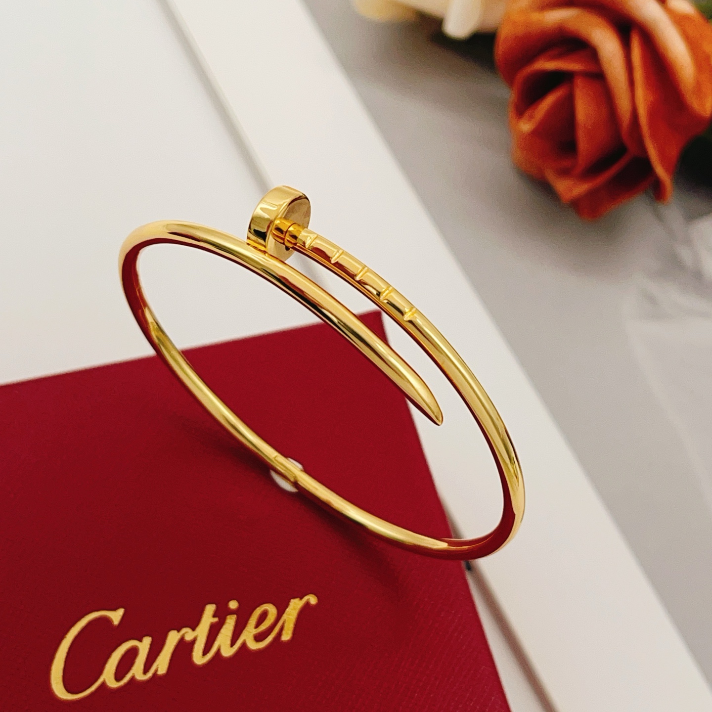 Cartier Fashion Designer Bracelet 17cm-Gold