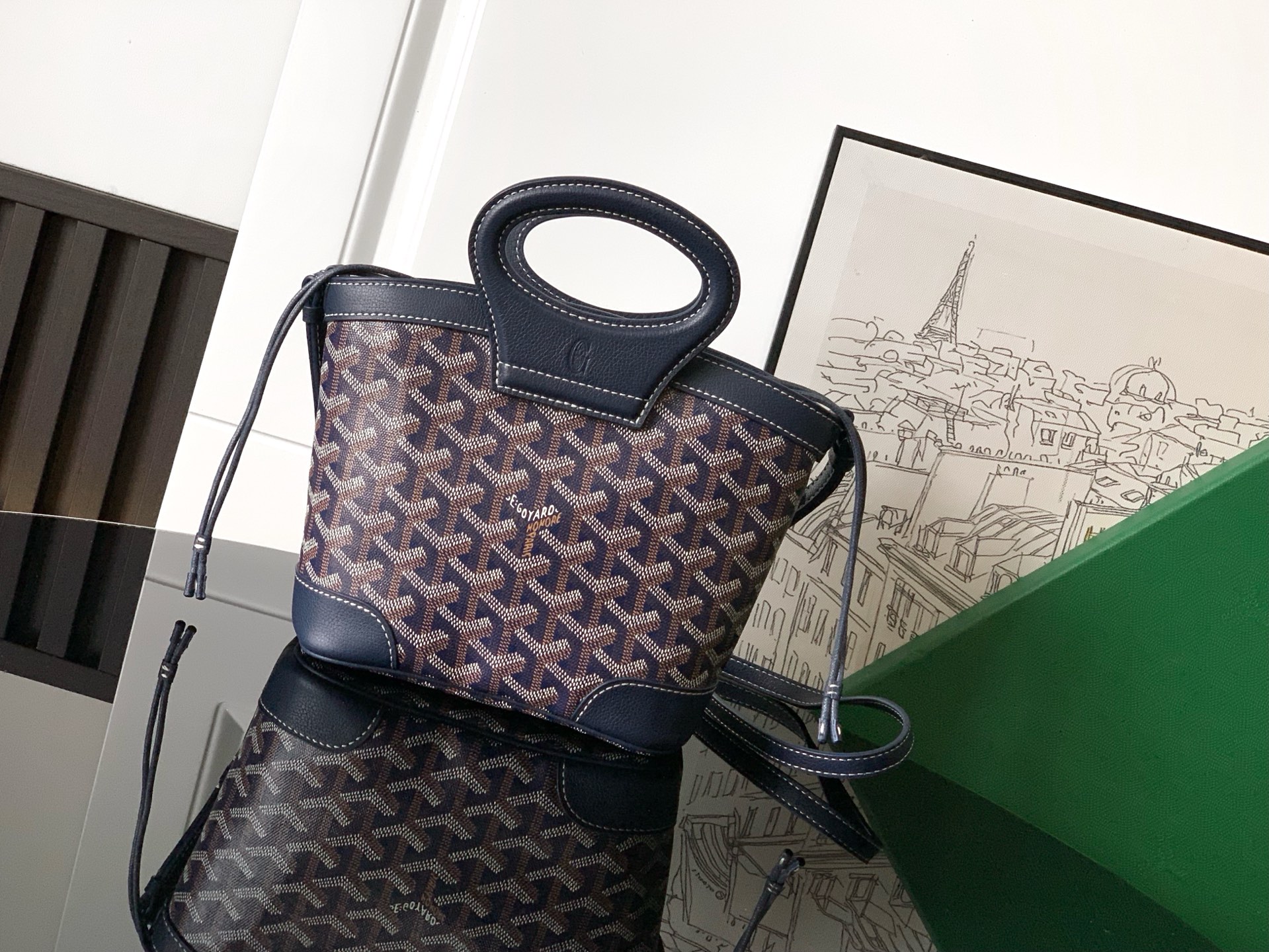Goyard Bag Beluga Goyardine 8070