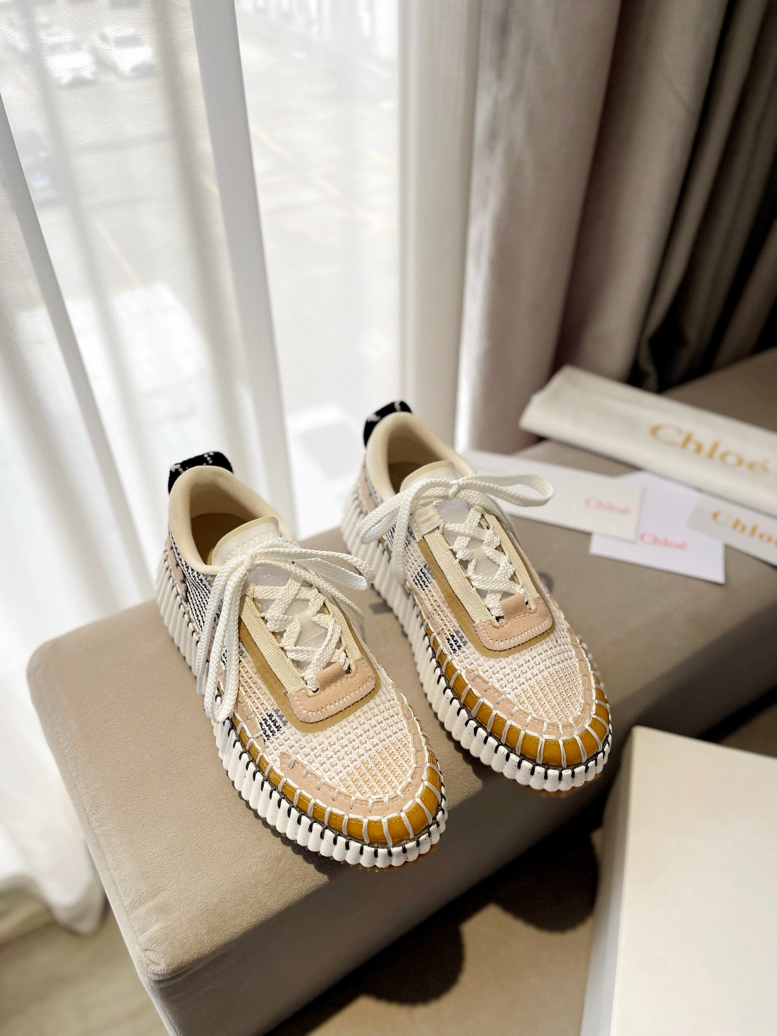 Chloe Nama Wedge Sneaker