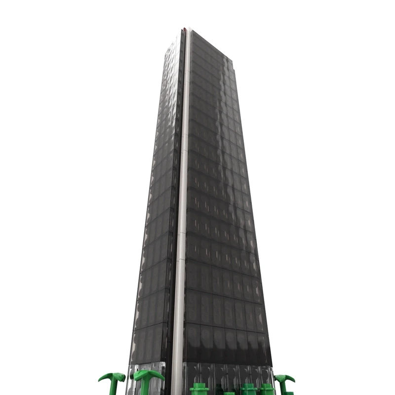 MOC 231911 - Aon Center LA 1:800 Scale