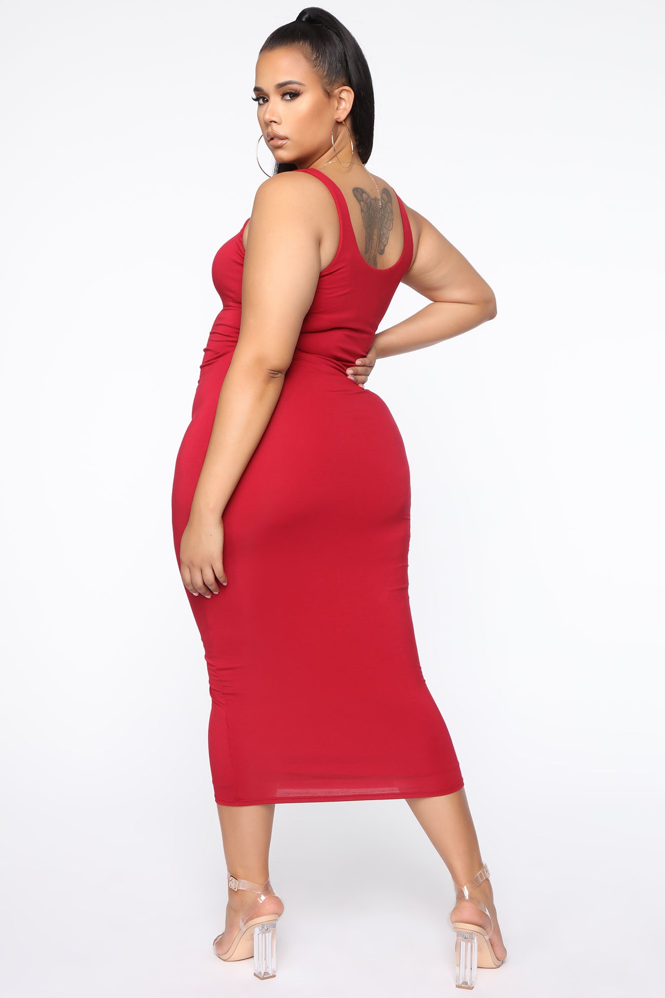 Your Needs Met Dress - Red